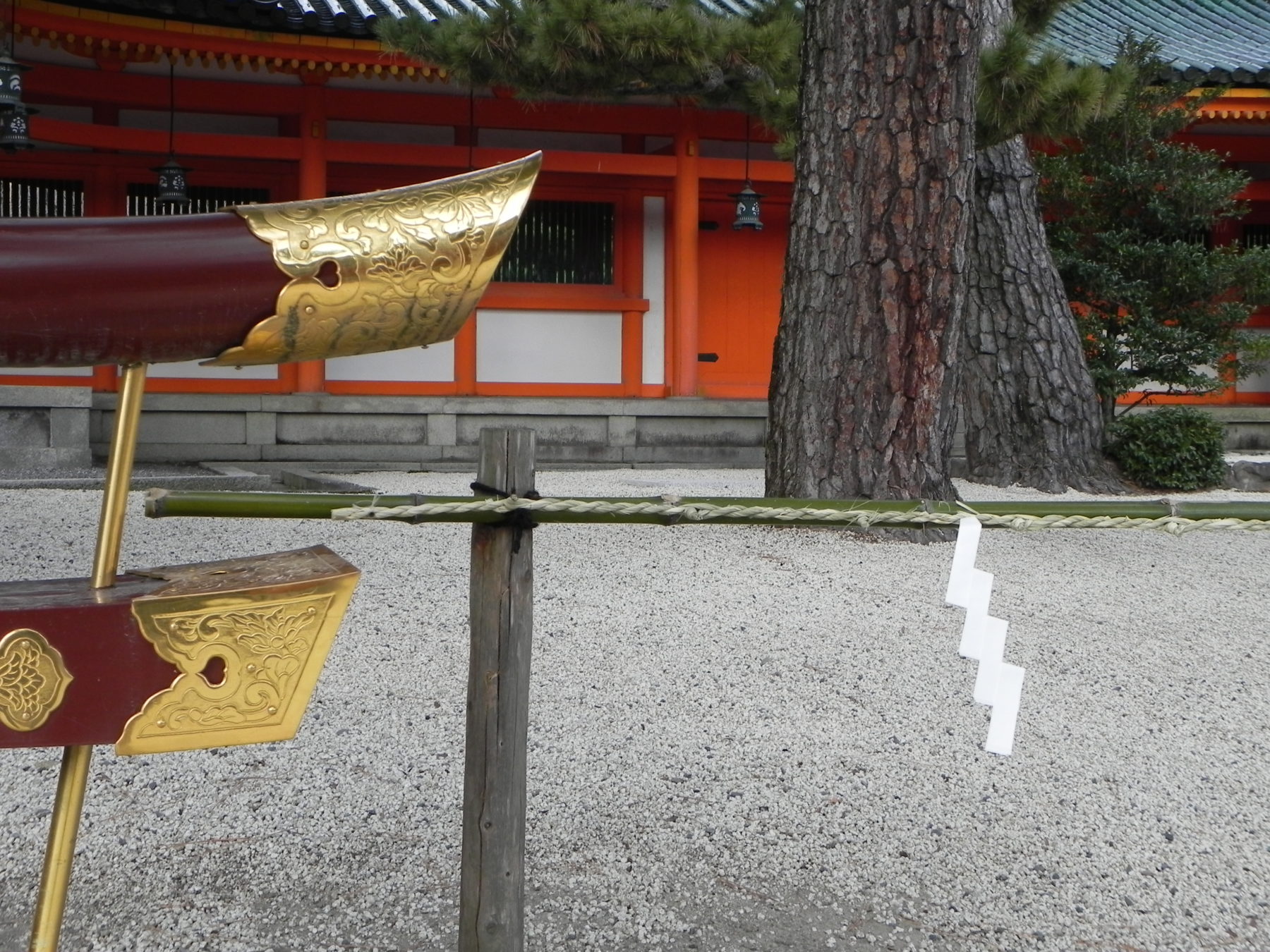 Texture and Colour – Heian Shrine Kyoto